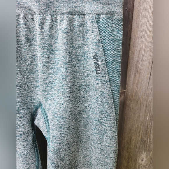 Gymshark leggings, Heathered Teal, size Extra small - Picture 2 of 6
